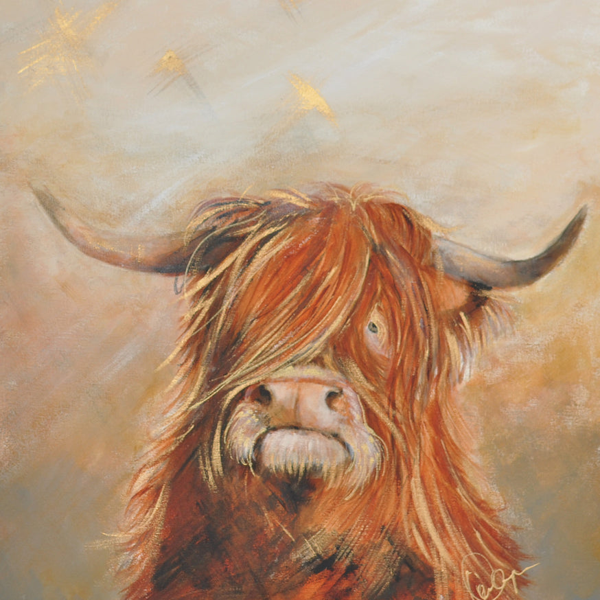 Set of 5 Greeting Cards Highland Cows image 4
