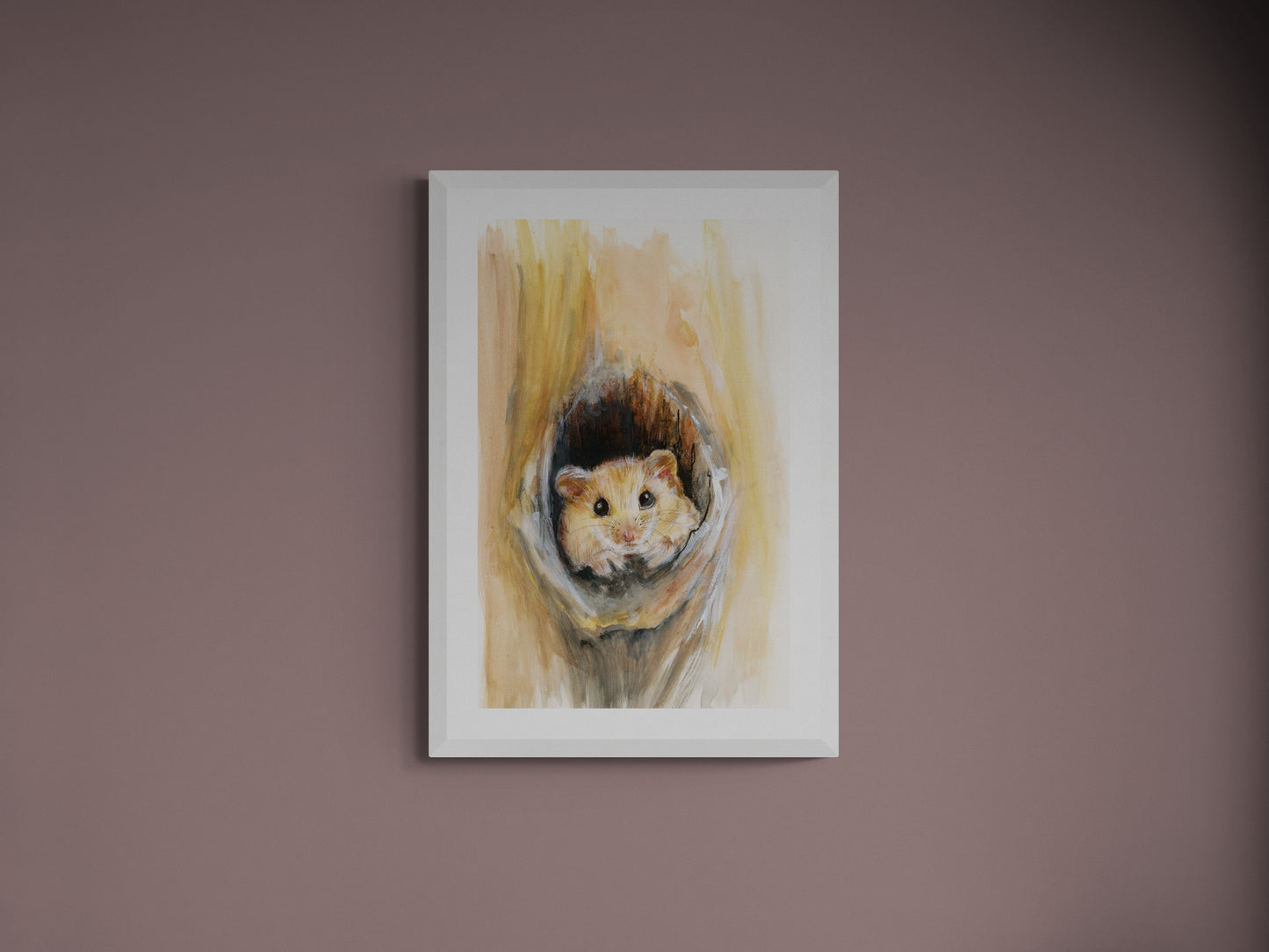 Framed Print Lewis the Dormouse image 4