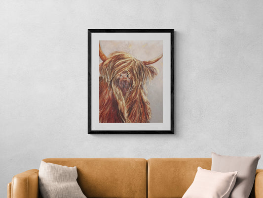 Framed Print Hamish the Highland Cow image 0