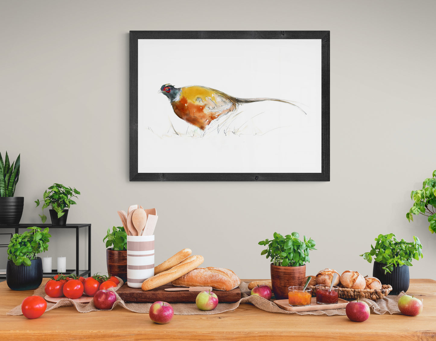 Framed Print Pheasant image 0