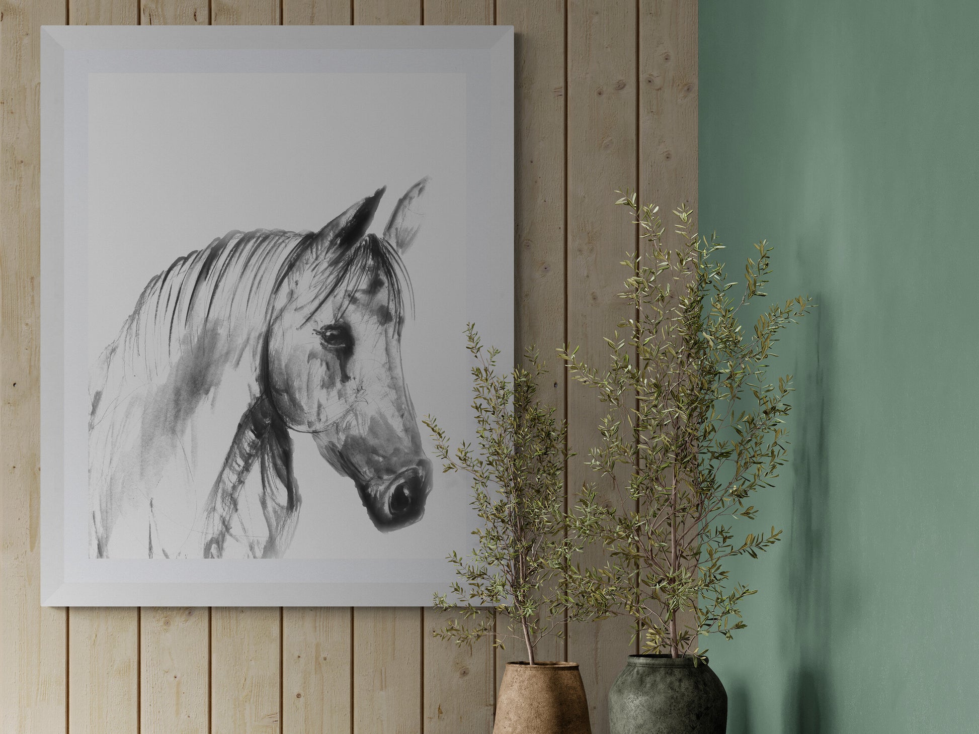 Framed Print Emma the Horse image 6