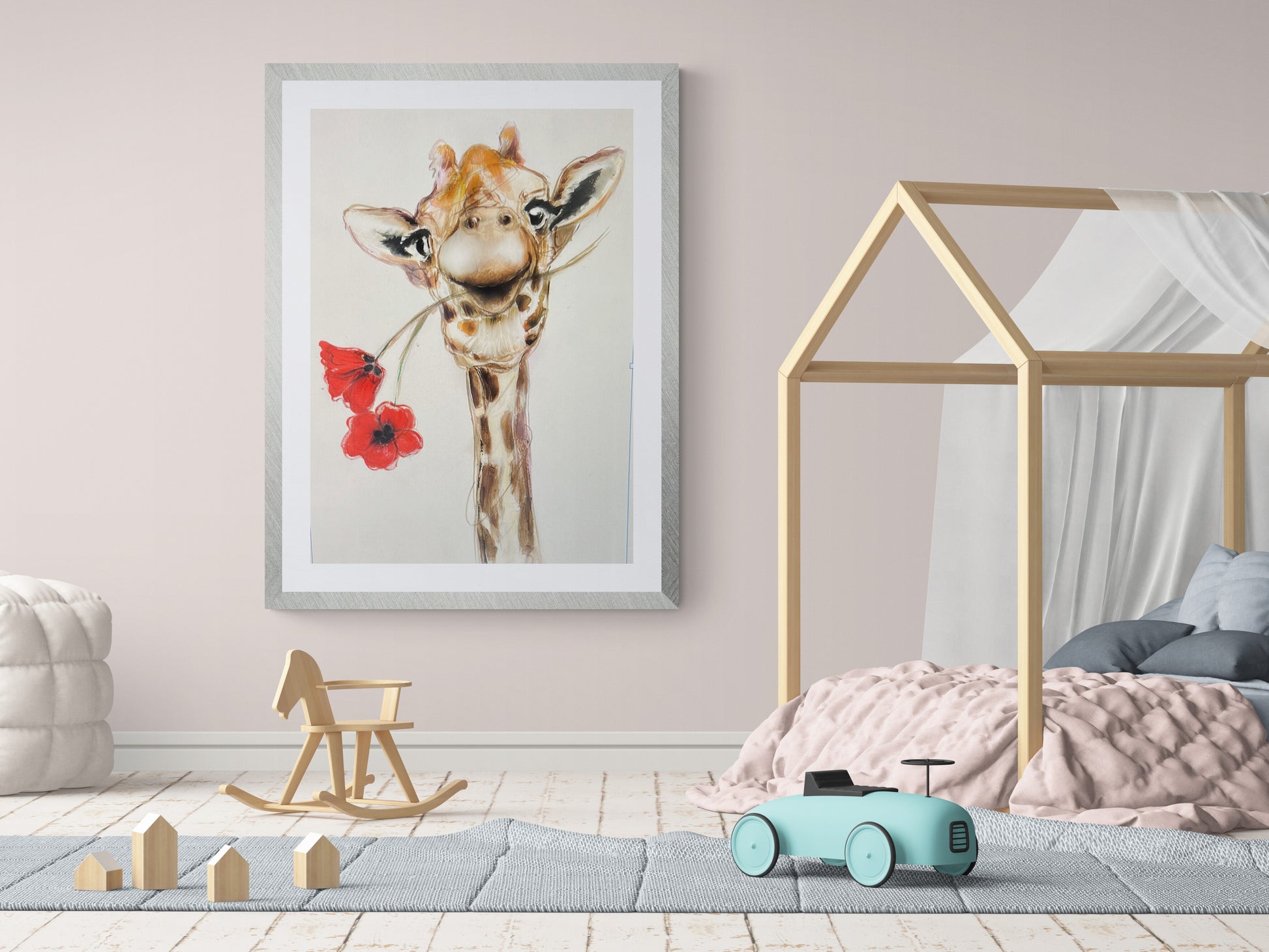 Framed Print Felicity the Giraffe image 2
