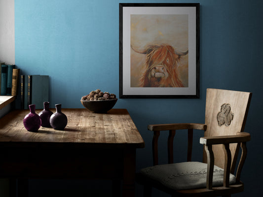 Framed Print Eleanor the Highland Cow image 0