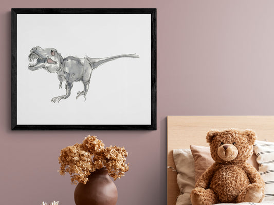 Framed Print Trevor the T-Rex image 0