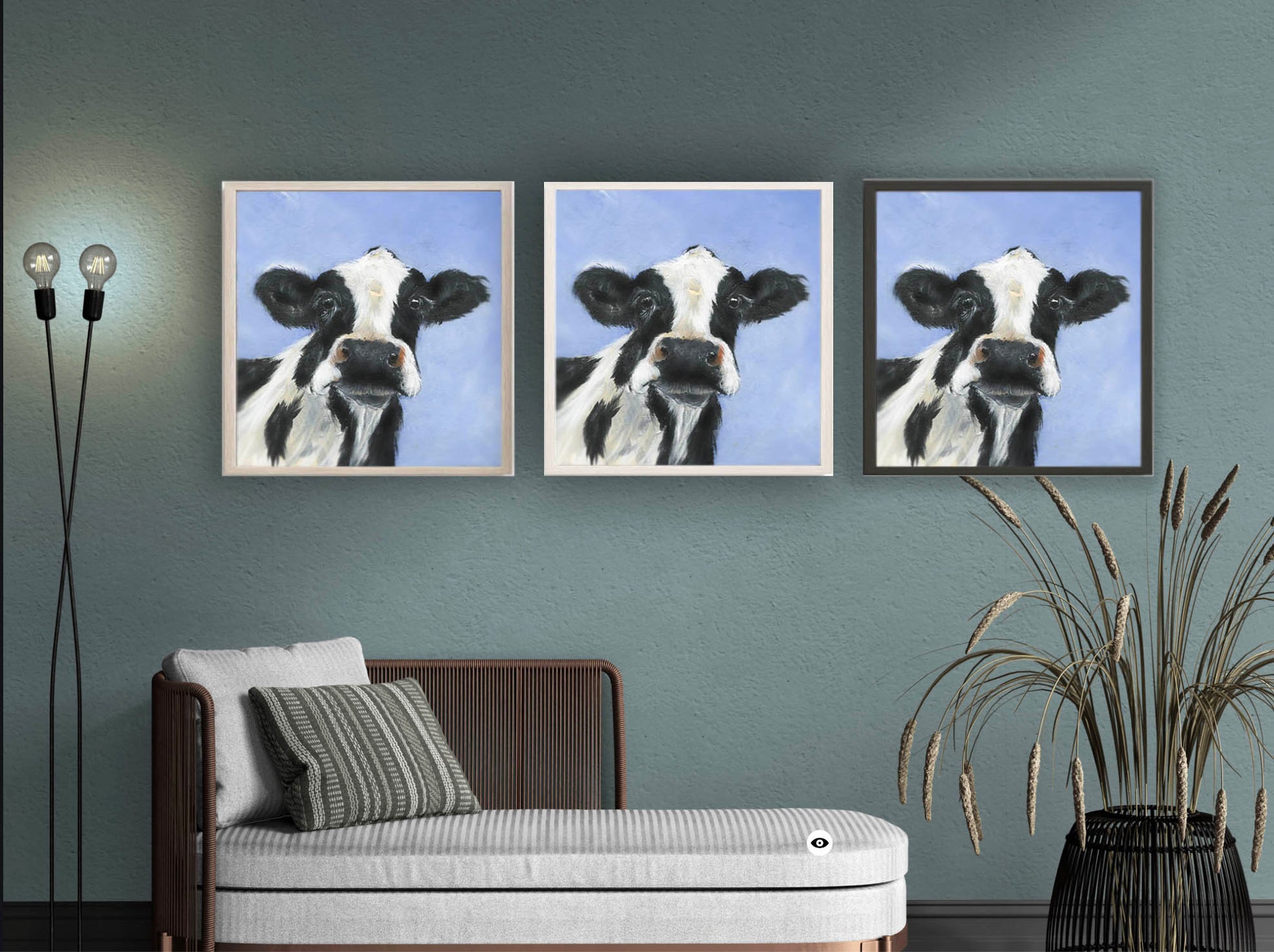 Limited Edition Canvas Print Doris the Friesian Cow image 7