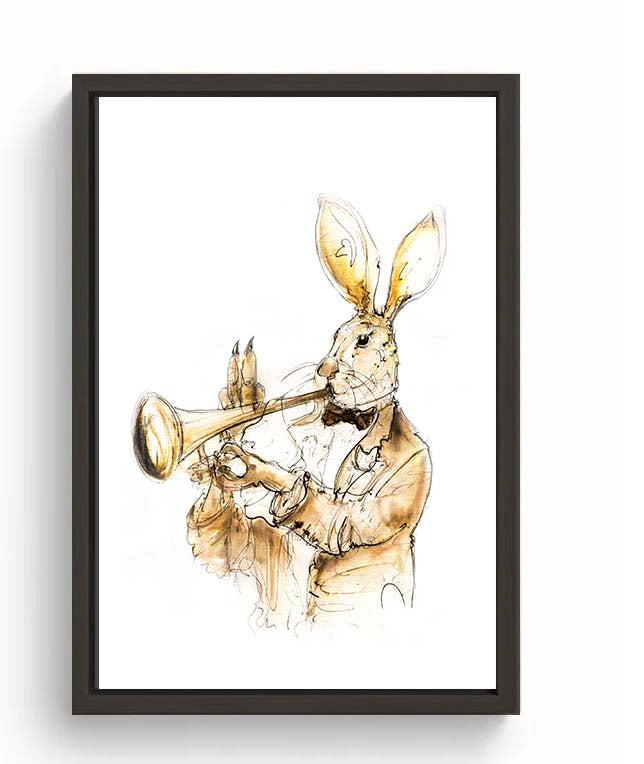 Limited Edition Canvas Print of Ronny Jazz image 2