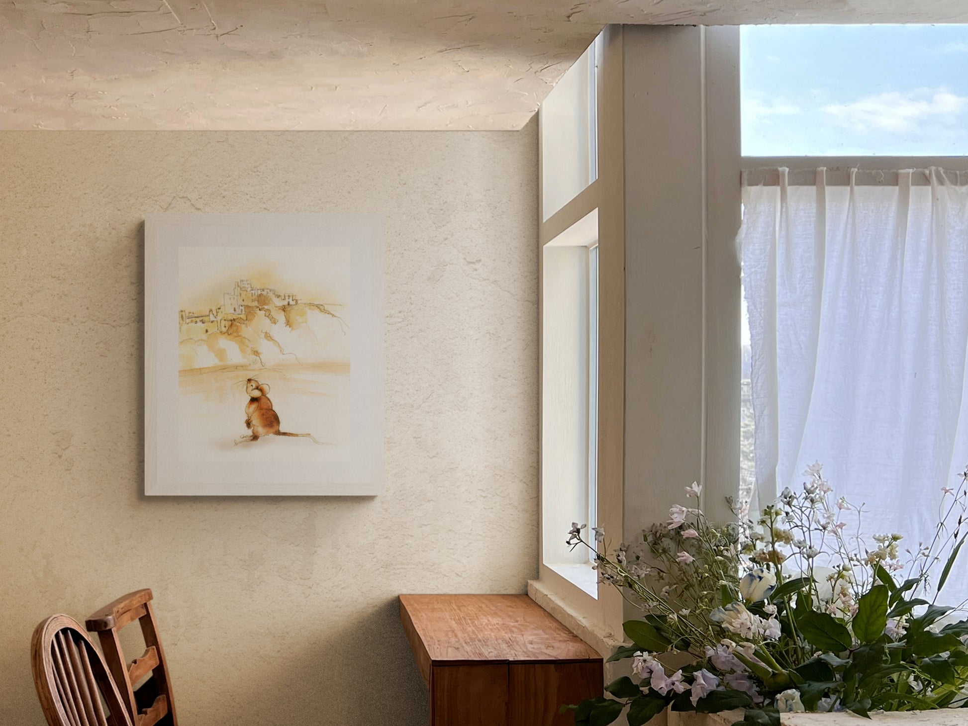 Framed Print of the Chepstow Mouse image 3
