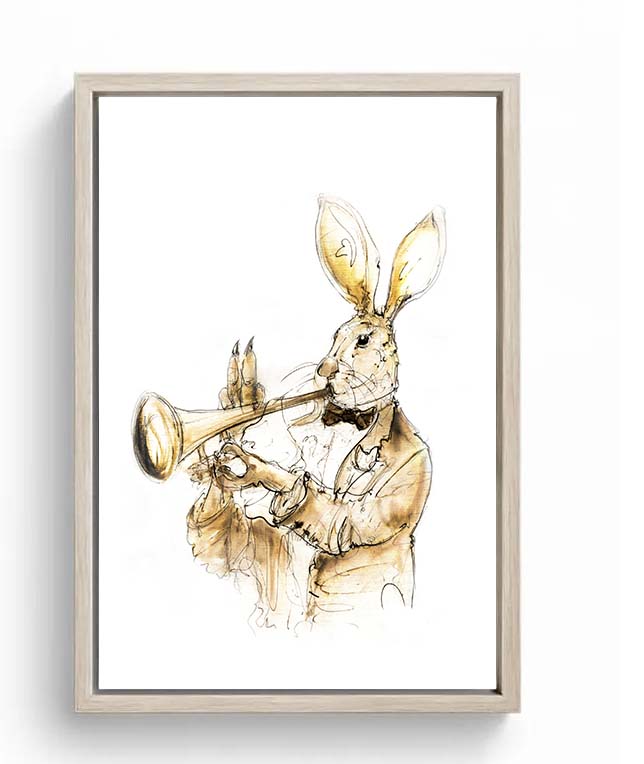 Limited Edition Canvas Print of Ronny Jazz image 0